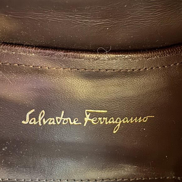 Salvatore Ferragamo Brown Chunky lace-up Oxford Shoes Size 11 - Picture 8 of 10